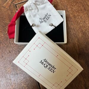 Alexander McQueen Silver Skull bracelet